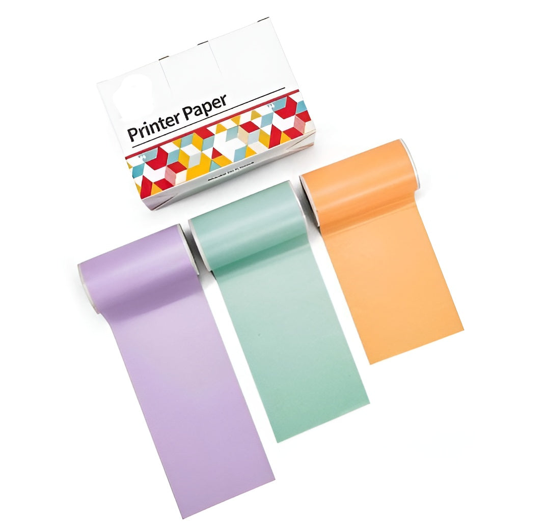 3 Color Sticker Rolls